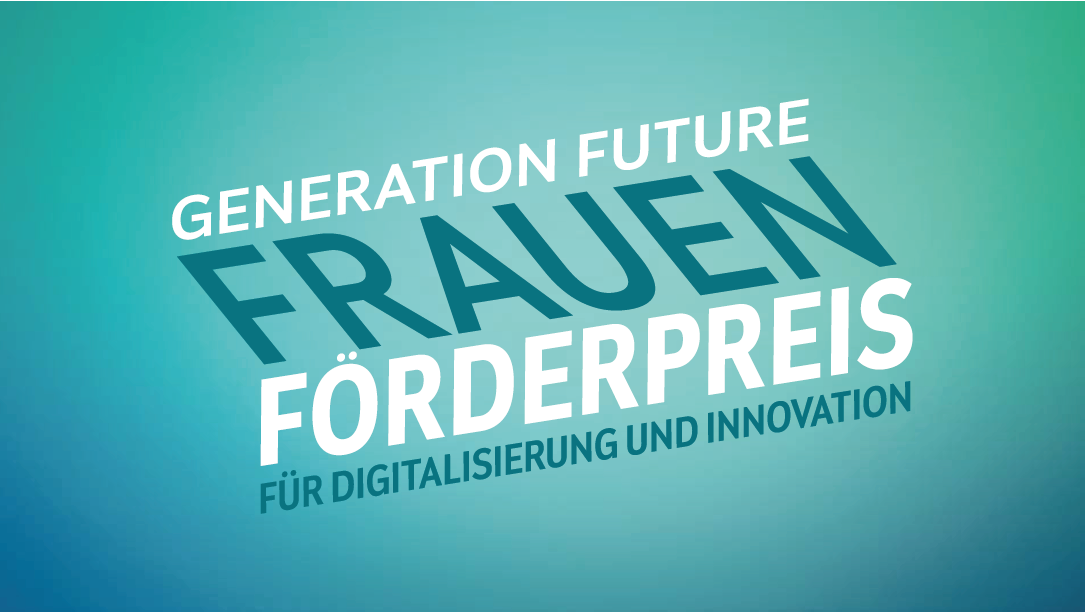 Logo: Frauen-Förderpreis für Digitalisierung und Innovation