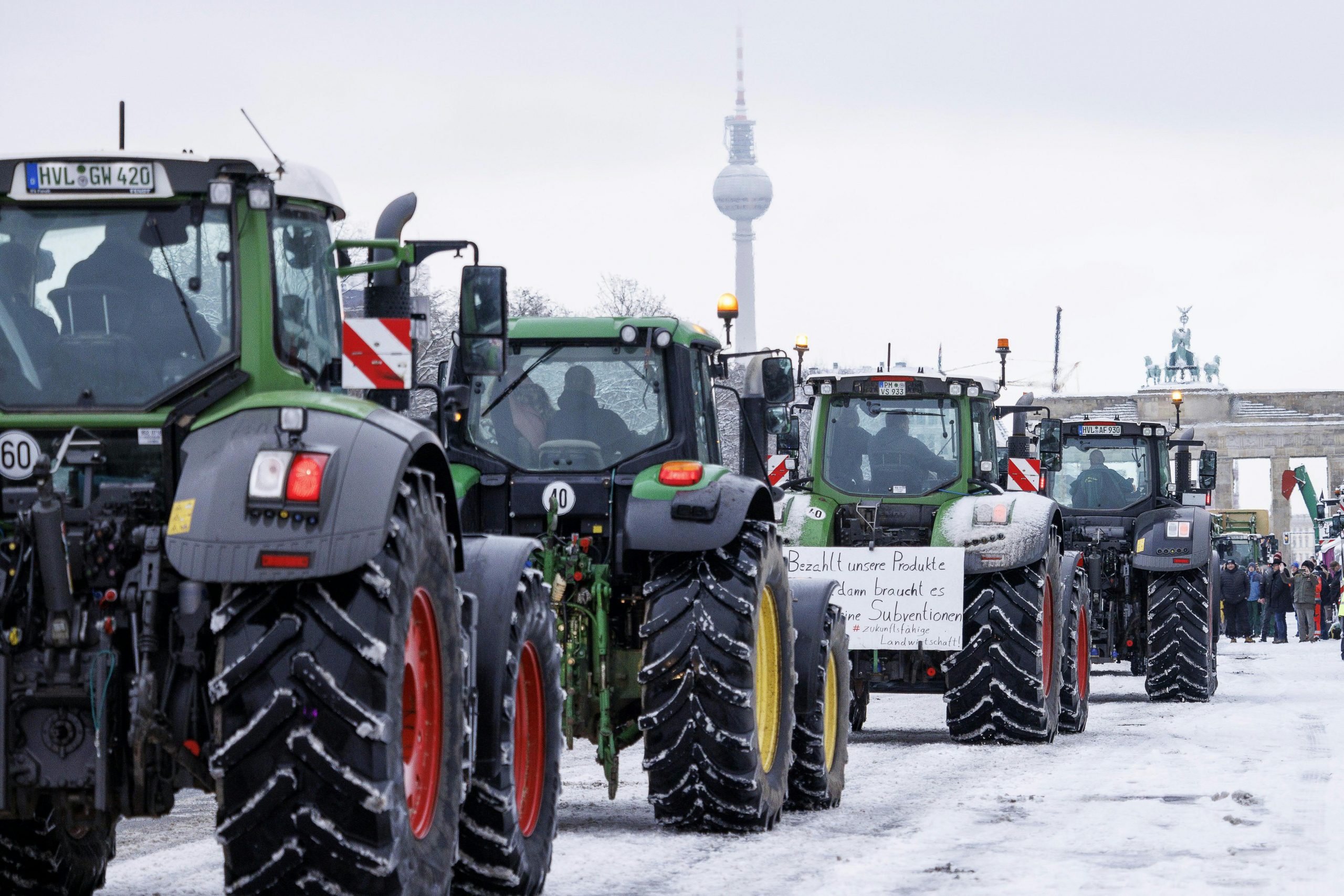 Image accompanying Donald Trump hat sich positiv zu den europäischen Bauernprotesten geäußert.
