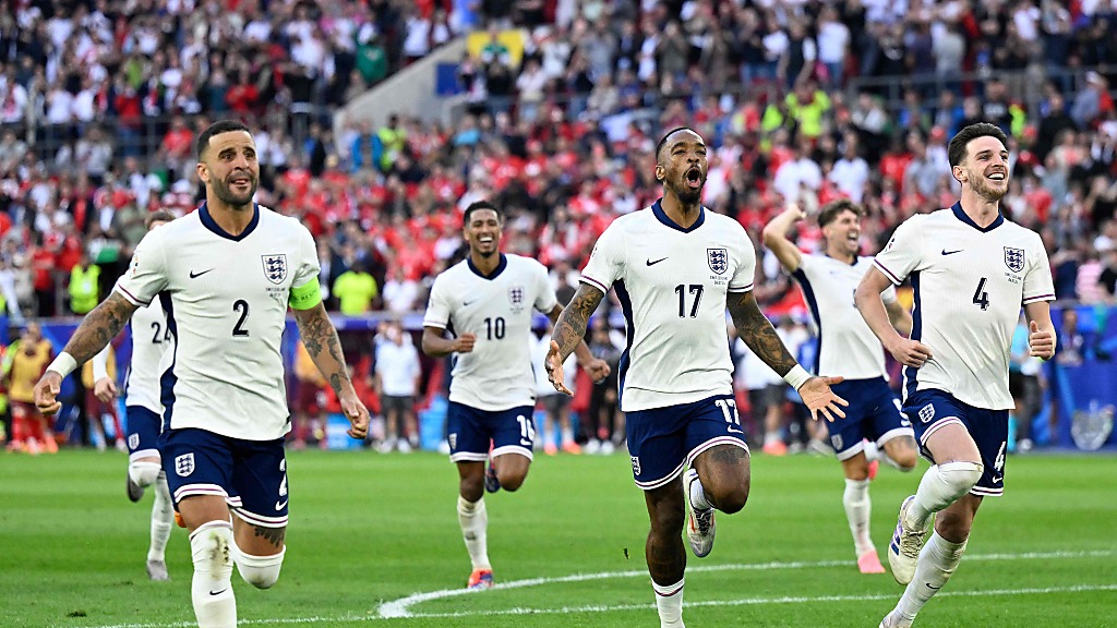 England in semi-finals after penalty shootout against Switzerland