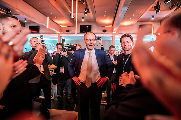 Auf dem Bild sieht man CDU-Chef Friedrich Merz.