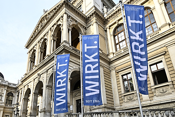 Auf dem Foto sieht man die Universität Wien.