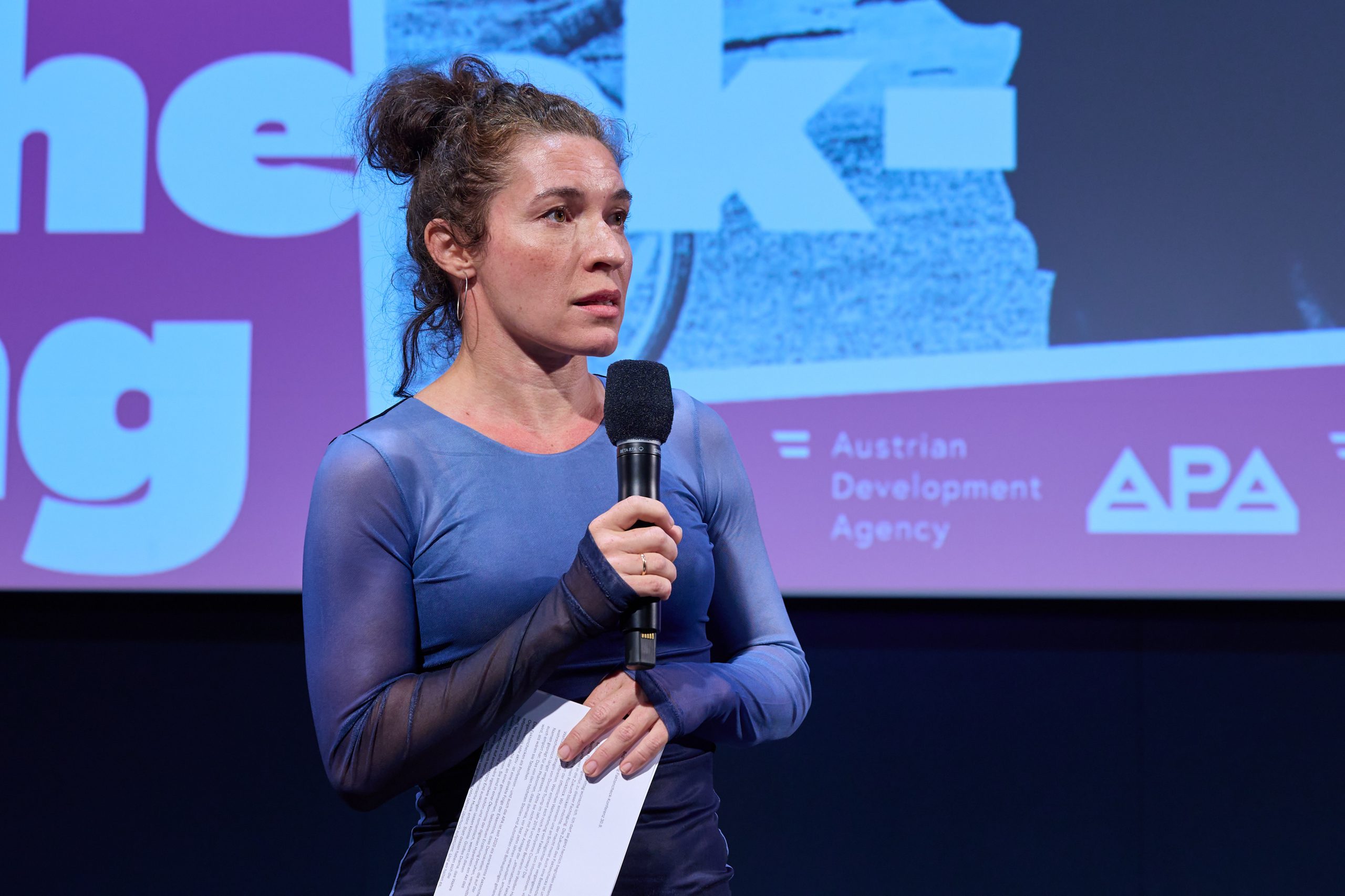 Maria Scholl bei The Future of Fact Checking